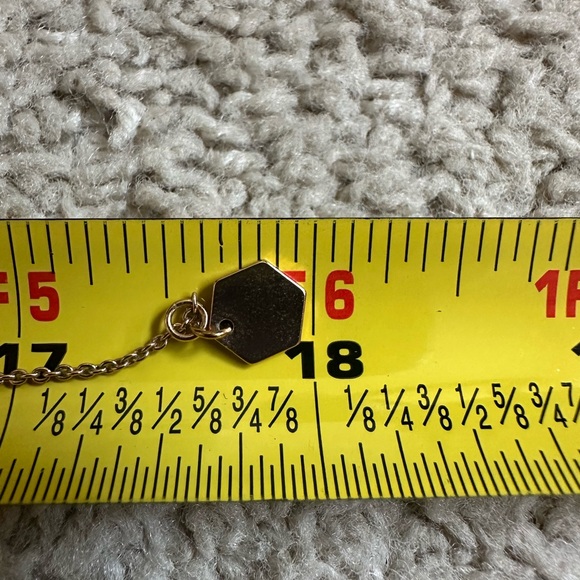 Touchstone Crystal Gold Heart Necklace with Sparkling Pendant - Picture 4 of 6